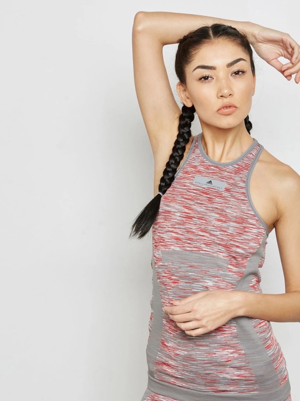 STELLA McCARTNEY x Adidas CG1946 SEAMLESS Space Dye Yoga Sport TANK ( S )